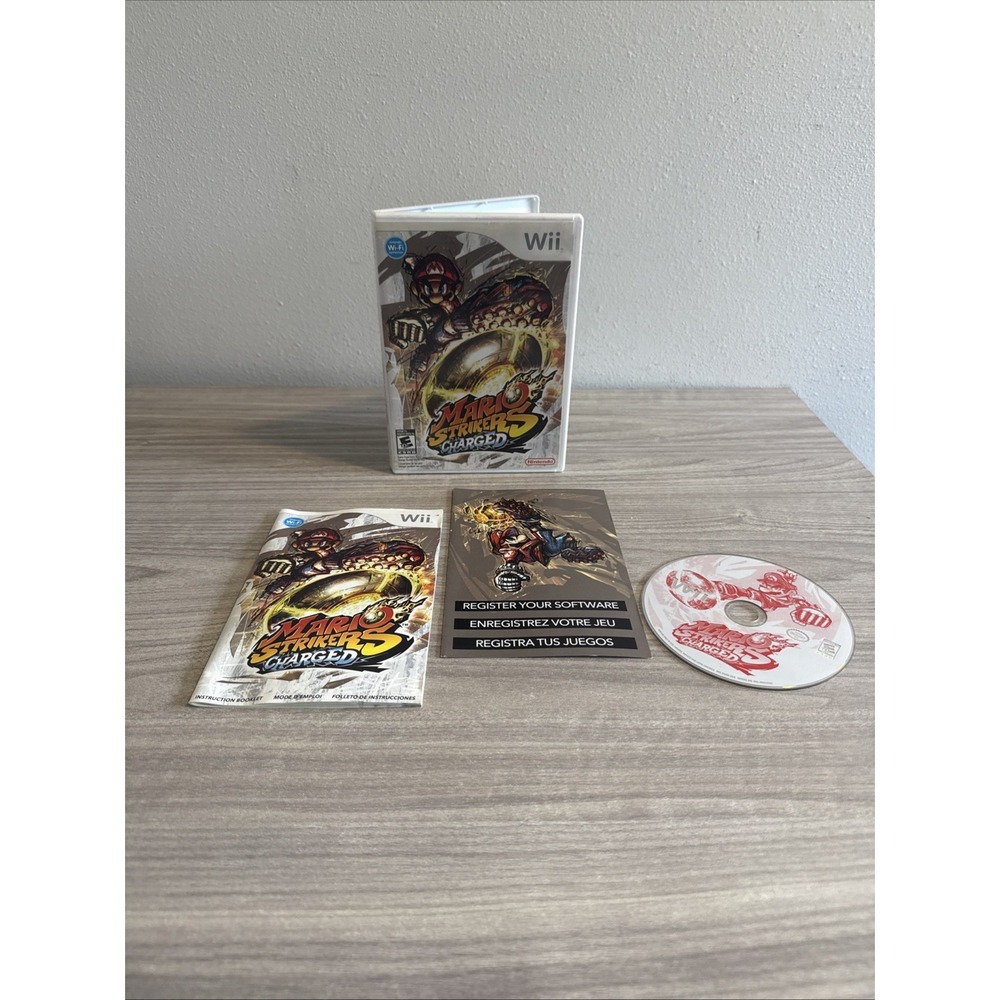 Mario Strikers Charged Complete With Manual - Nintendo Wii